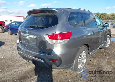 2016 Nissan Pathfinder Sl from USA, damaged, VIN 5N1AR2MM9GC622846